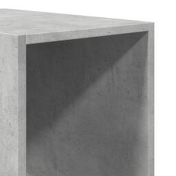 Berkfield Home Wardrobe Concrete Grey 30x50x200 cm Engineered Wood - Size: 30 x 50 x 200 cm - thumbnail 7