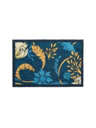 Artsy Mats William Morris Blue Indoor Washable Doormat 60x40cm - Size: 40 cm x 60 cm - thumbnail 3