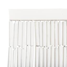 Berkfield Home Insect Door Curtain Bamboo 90x200 cm - thumbnail 4