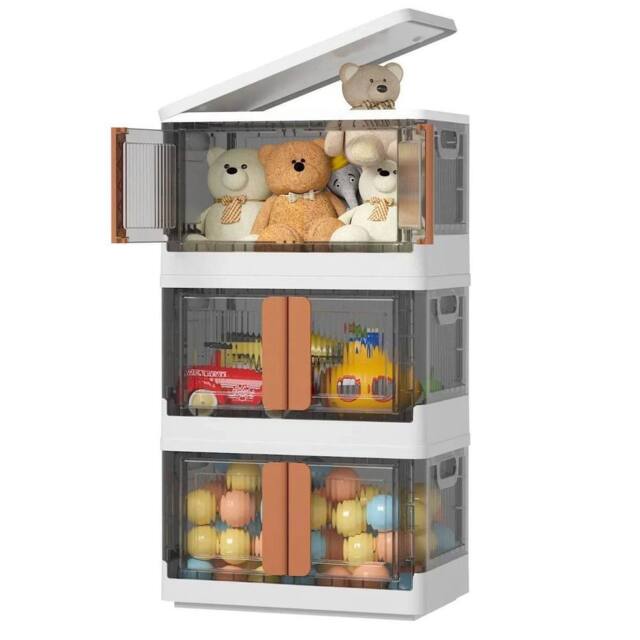Kelvenix 3 Pack 32L Storage Box Plastic in White - image 1