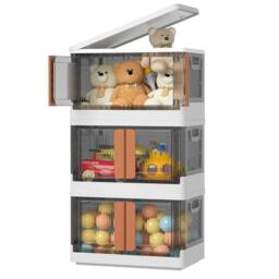 Kelvenix 3 Pack 32L Storage Box Plastic in White