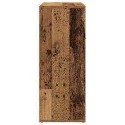 Berkfield Home Sideboard Old Wood 60x30x75 cm Engineered Wood in Brown - Size: 60 x 30 x 75 cm - thumbnail 6