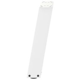Berkfield Home Coffee Table Legs U-Shaped 2 pcs White 28x(42-43) cm Steel - thumbnail 6