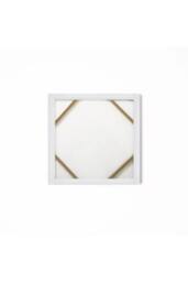 Art for the Home Harbourside Seascape Hand Painted Effect Printed Canvas in White - thumbnail 4