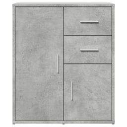 Berkfield Home Sideboard Concrete Grey 60x31x70 cm Engineered Wood - Size: 60 x 31 x 70 cm - thumbnail 5