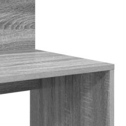 Berkfield Home Modern Desk with Storage Grey Sonoma 90x48x101.5 cm Engineered wood - thumbnail 8