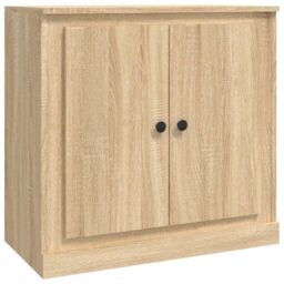 Berkfield Home Sideboards 3 pcs Sonoma Oak Engineered Wood in Brown - thumbnail 5