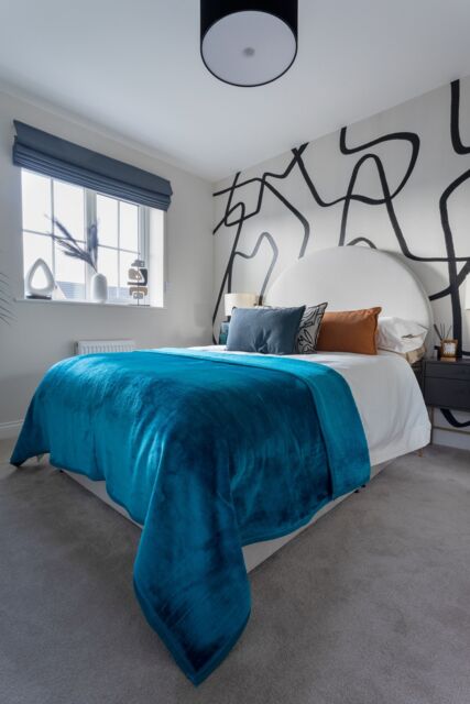 Snug City Mink Throw Soft Touch Blanket Fleece Faux Fur in Teal - Size: 127 cm x 152 cm - image 1
