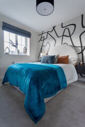 Snug City Mink Throw Soft Touch Blanket Fleece Faux Fur in Teal - Size: 127 cm x 152 cm - thumbnail 1