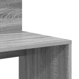 Berkfield Home Desk with Storage Grey Sonoma 90x48x101.5 cm Engineered wood - thumbnail 7