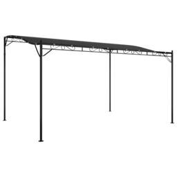 Berkfield Home Canopy Anthracite 4x3 m 180 g/m ² Fabric & Steel in Black - thumbnail 2