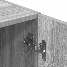 Berkfield Home Kitchen Cabinet Grey Sonoma 38x41.5x131.5 cm Engineered Wood - thumbnail 9