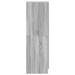 Berkfield Home Kitchen Cabinet Grey Sonoma 38x41.5x131.5 cm Engineered Wood - thumbnail 6