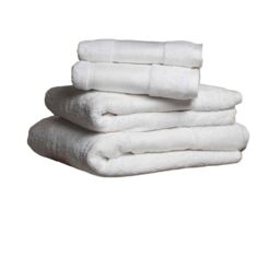 Towel City Printable Border Hand Towel in White - thumbnail 2
