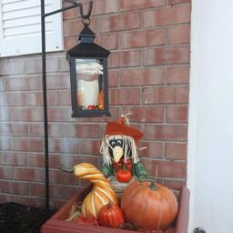 Bright Zeal Vintage Candle Lantern 14in Tall Christmas Festival Decorations in Black - thumbnail 3