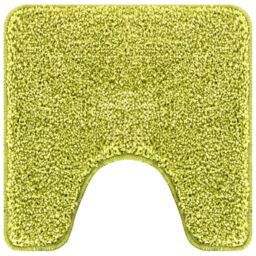 Berkfield Home Bath Mat U-Shaped Green 50x50 cm Polypropylen Non-Slip - Size: Medium - thumbnail 2