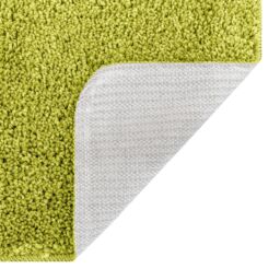 Berkfield Home Bath Mat U-Shaped Green 50x50 cm Polypropylen Non-Slip - Size: Medium - thumbnail 5