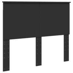 Berkfield Home Bed Frame with Headboard Black 120 x 200 cm Solid Pine Wood - thumbnail 6