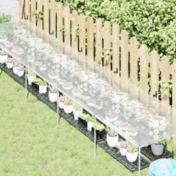 Berkfield Home Plant Cover¬†with Eyelets 1x5 m Polyethylene - thumbnail 2