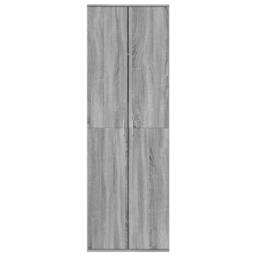 Berkfield Home Highboard Grey Sonoma 60x35x180 cm Engineered Wood - Size: 60 x 35 x 180 cm - thumbnail 3
