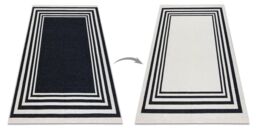 RugsX Twin Rug in Black - Size: 80 cm x 150 cm - thumbnail 4