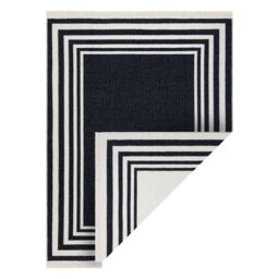 RugsX Twin Rug in Black - Size: 80 cm x 150 cm