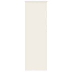 Berkfield Home Roller Blind Blackout Off-White 55x230 cm Fabric Width 50.7 cm Po… - thumbnail 2