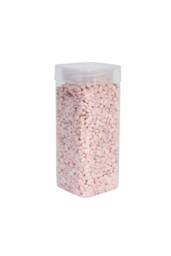 KDMD 4-6mm Light Pink Pebbles in Square Jar 900gr 3 Pack - thumbnail 2