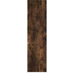 Berkfield Home Book Cabinet/TV Cabinet Smoked Oak 36x30x114 cm Engineered Wood in Brown - Size: 36 x 30 x 114 cm - thumbnail 5