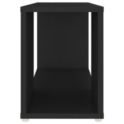 Berkfield Home TV Cabinet Black 60x24x32cm Engineered Wood - Size: 60 x 24 x 32 cm - thumbnail 6