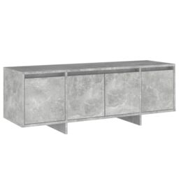 Berkfield Home TV Cabinet Concrete Grey 120x30x40.5 cm Engineered Wood - thumbnail 2