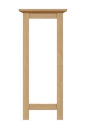 FWStyle Natural Oak Tall Side Table in Brown - thumbnail 2