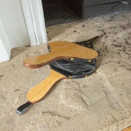 Hammer and Tongs Fireplace Wood Bellows in Light Brown - thumbnail 4
