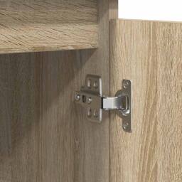 Berkfield Home Sideboard with Drawers Sonoma Oak 100.5x35x98.5 cm Engineered Wood in Light Tan - thumbnail 9