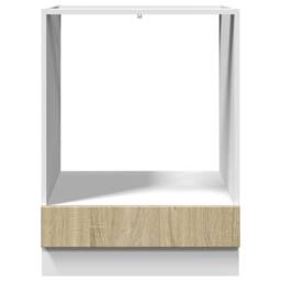 Berkfield Home Oven Cabinet Sonoma Oak 60x46x81.5 cm Engineered Wood in Light Tan - thumbnail 5