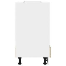 Berkfield Home Oven Cabinet Sonoma Oak 60x46x81.5 cm Engineered Wood in Light Tan - thumbnail 6