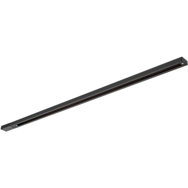 Loops 1m Commercial Lighting Display Track - Live & Dead Ends - Black - Single Circuit - image 1