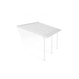 Palram Patio Cover Sierra 3 x 4.25 Clear - L434 x W299 x H305 cm - White - thumbnail 1
