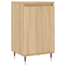 Berkfield Home Sideboard Sonoma Oak 40x35x70 cm Engineered Wood in Grey - Size: 40 x 35 x 70 cm - thumbnail 2