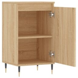 Berkfield Home Sideboard Sonoma Oak 40x35x70 cm Engineered Wood in Grey - Size: 40 x 35 x 70 cm - thumbnail 6