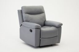 Home Detail Theo High Back Manual Recliner Armchair in Grey - thumbnail 5