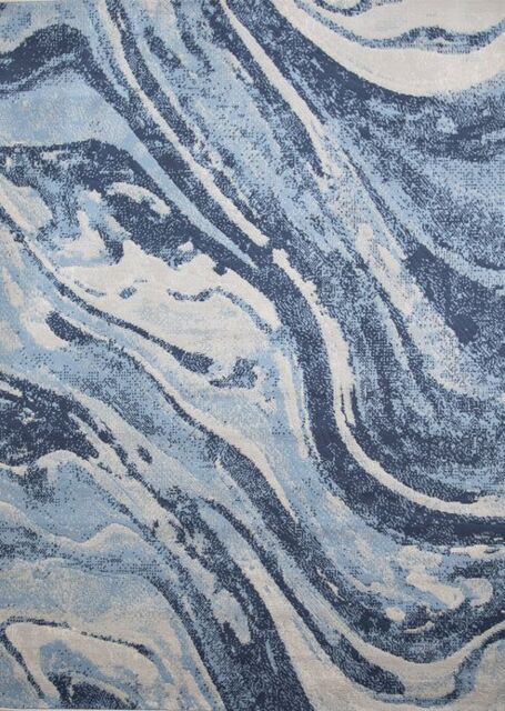 Rugstyle Balletto Heatset Paint Rug in Blue - Size: 160 cm x 230 cm - image 1