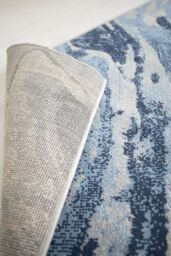 Rugstyle Balletto Heatset Paint Rug in Blue - Size: 160 cm x 230 cm - thumbnail 3