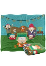 South Park Kyle Hanukkah Silky Touch Super Soft Throw Blanket 152 X 127 cm in White - thumbnail 2