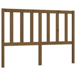 Berkfield Home Bed Headboard Honey Brown 166x4x100 cm Solid Wood Pine - Size: 166 x 4 x 100 cm - thumbnail 1