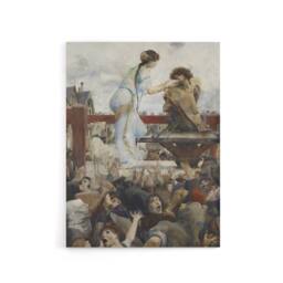 "Artery8 Luc Olivier Merson A Tear For a Drop of Water Canvas Wall Art Print - Size: W12"" x H16""" - thumbnail 1
