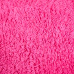 OHS Long Bolster Pillow Teddy Fleece Body Neck Pregnancy Support Cushion in Bright Pink - thumbnail 6