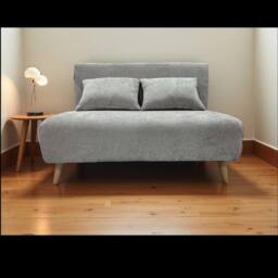 Outdoor Living Joshua Duo Two Seat Sofa Bed - Grey - thumbnail 3