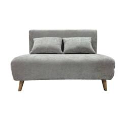 Outdoor Living Joshua Duo Two Seat Sofa Bed - Grey - thumbnail 4