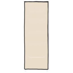 Berkfield Home Shoe Cabinet Cream 60x28x90 cm Fabric in Beige - Size: 60 x 28 x 90 cm - thumbnail 4